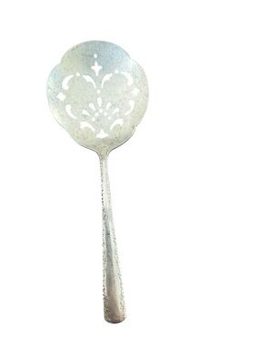 Gorham Camellia Sterling Silver Pierced Bon Bon Spoon 1941